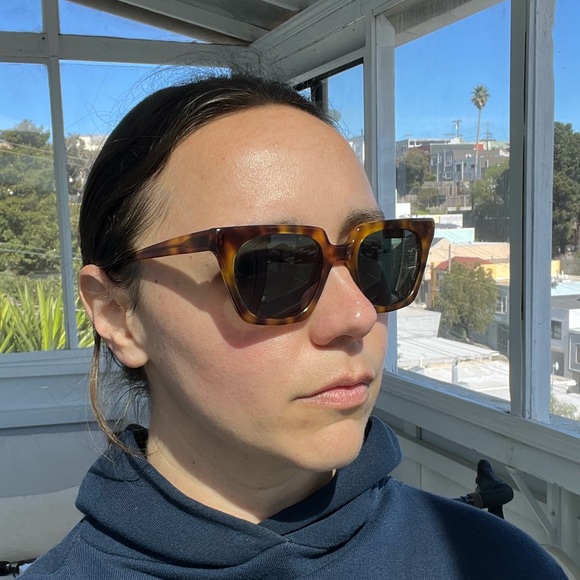 Han Kjobenhavn Tortoise Wayfarer Sunglasses - Picture 6 of 7